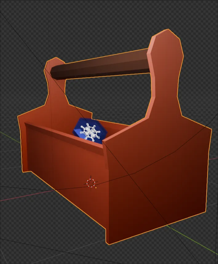 An attempt at a low poly toolbox.