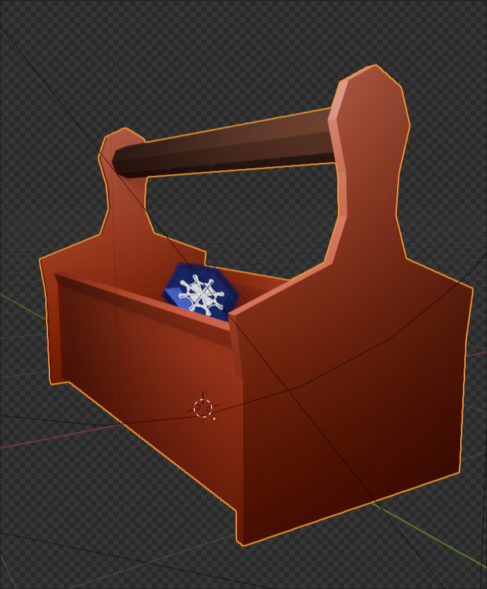 An attempt at a low poly toolbox.
