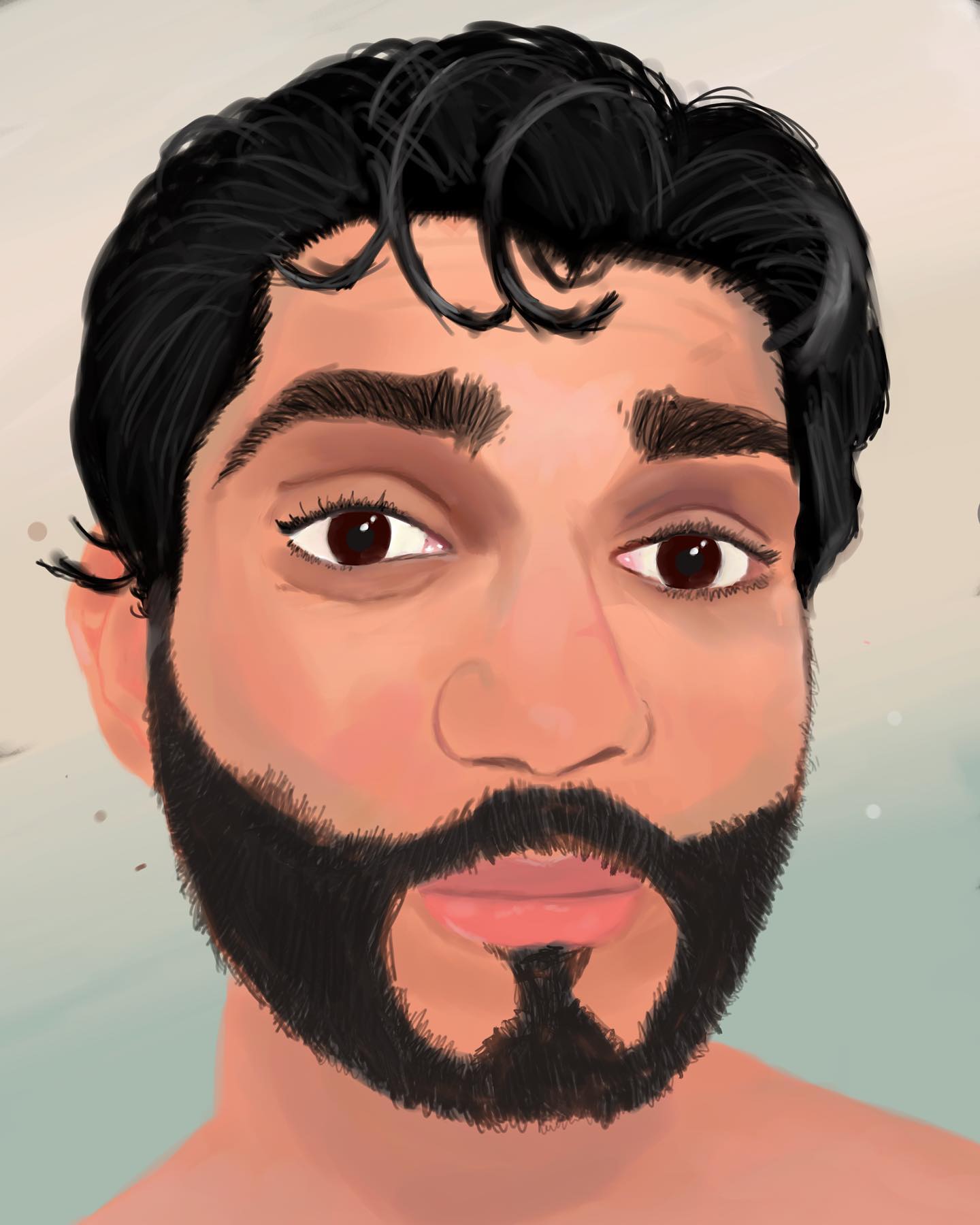Self portrait from several years ago