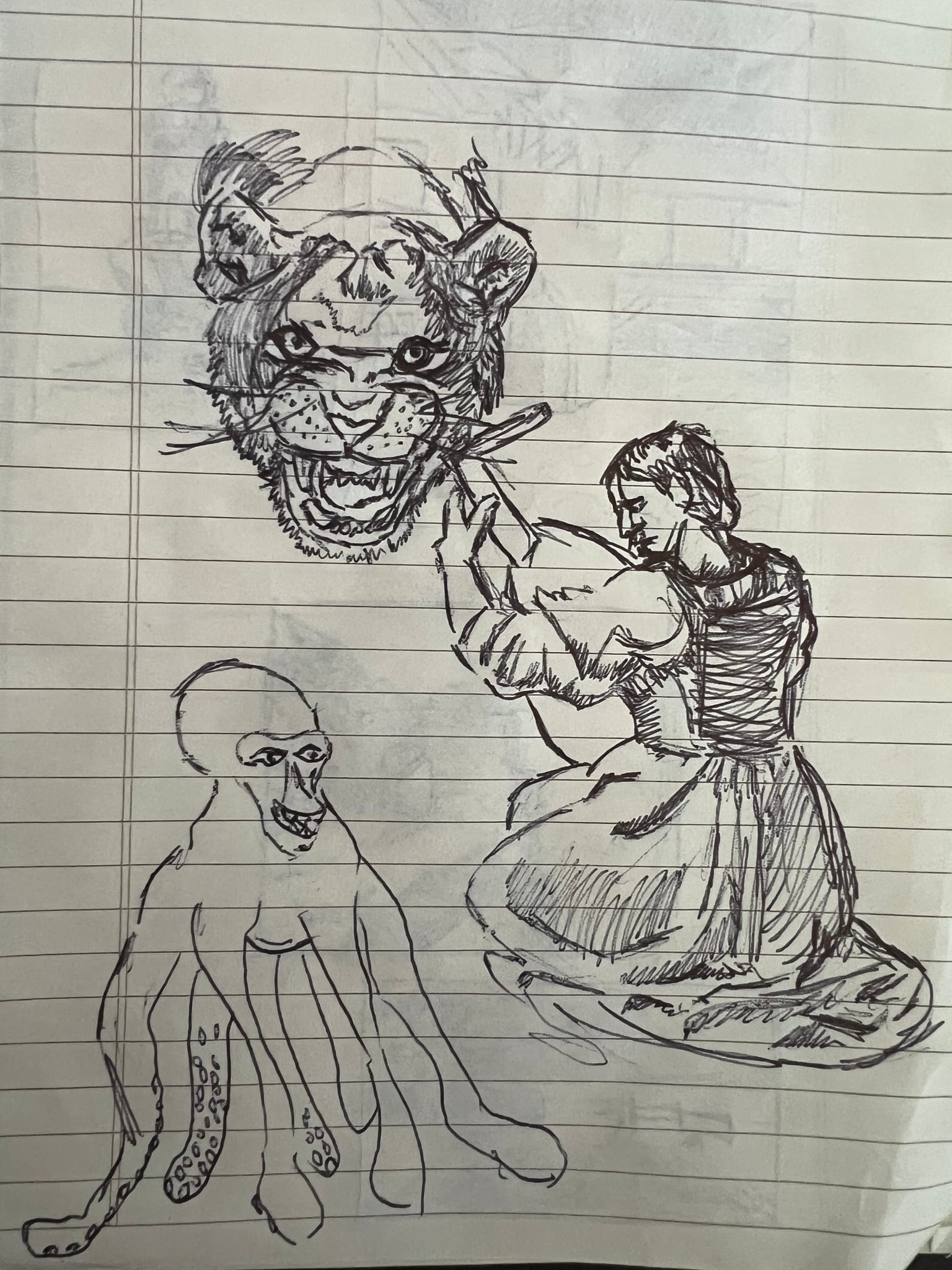A few sketches from reference.