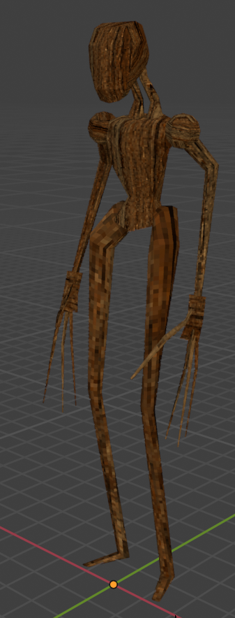 Applied some textures.